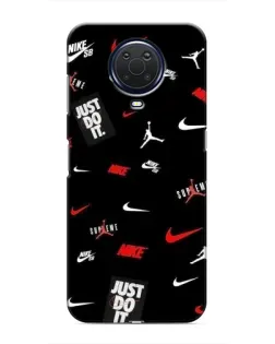 Чехол для Nokia G20 с картинкой «Nike Mix Pattern» Чехол для Nokia G20 с картинкой «Nike Mix Pattern»