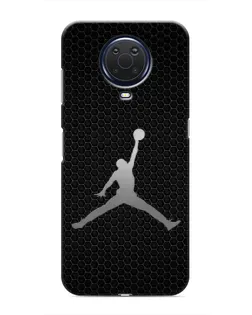 Чехол для Nokia G20 с картинкой «Jordan Dark Carbon» Чехол для Nokia G20 с картинкой «Jordan Dark Carbon»
