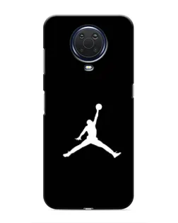 Чехол для Nokia G20 с картинкой «Jordan Silhouette» Чехол для Nokia G20 с картинкой «Jordan Silhouette»