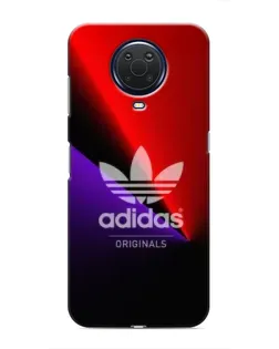 Чехол для Nokia G20 с картинкой «Adidas Red Neon»