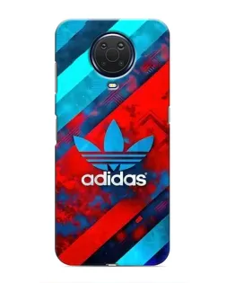 Чехол для Nokia G20 с картинкой «Абстракция Adidas»