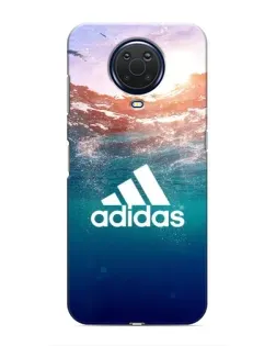 Чехол для Nokia G20 с картинкой «Океанская глубина адидас»