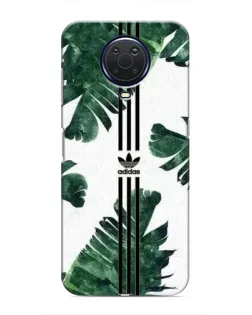Чехол для Nokia G20 с картинкой «Пальмовые листья адидас»