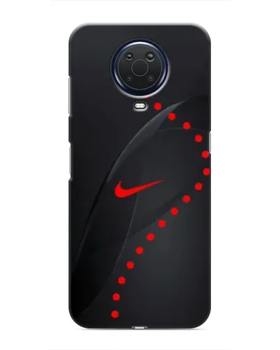 Чехол для Nokia G20 с картинкой «Абстрактный дизайн Nike»