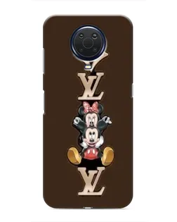 Чехол для Nokia G20 с картинкой «LV и Микки Маус» Чехол для Nokia G20 с картинкой «LV и Микки Маус»
