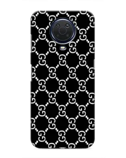 Чехол для Nokia G20 с картинкой «Gucci — сетчатый паттерн»