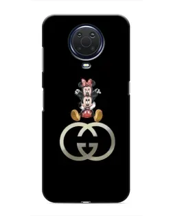 Чохол для Nokia G20 з картинкою «Мінні Маус на лого»