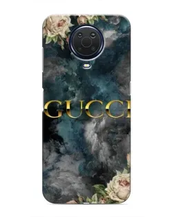 Чохол для Nokia G20 з картинкою «Абстрактні квіти Gucci»