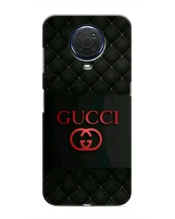 Чохол для Nokia G20 з картинкою «Gucci — стьобаний чорний»
