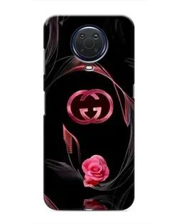 Чохол для Nokia G20 з картинкою «Gucci — неонова троянда»