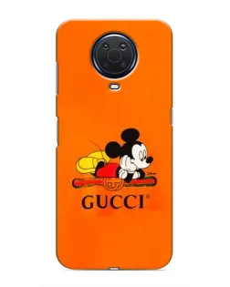 Чохол для Nokia G20 з картинкою «Міккі Маус Gucci — помаранч» Чохол для Nokia G20 з картинкою «Міккі Маус Gucci — помаранч»