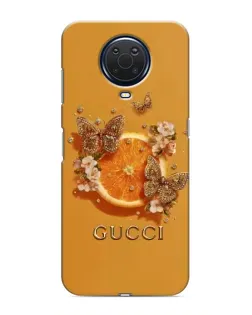 Чохол для Nokia G20 з картинкою «Gucci — золоті метелики» Чохол для Nokia G20 з картинкою «Gucci — золоті метелики»