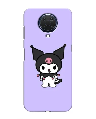 Чехол для Nokia G20 с картинкой «Kuromi — нежный фиолетовый»
