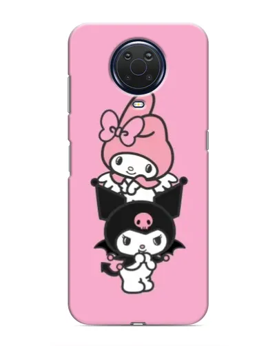 Чехол для Nokia G20 с картинкой «My Melody и Kuromi»