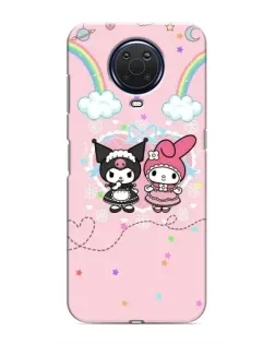 Чехол для Nokia G20 с картинкой «My Melody и Kuromi»