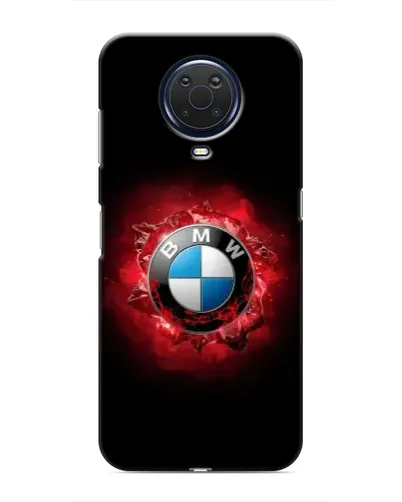 Чехол для Nokia G20 с картинкой «Логотип BMW — вспышка»