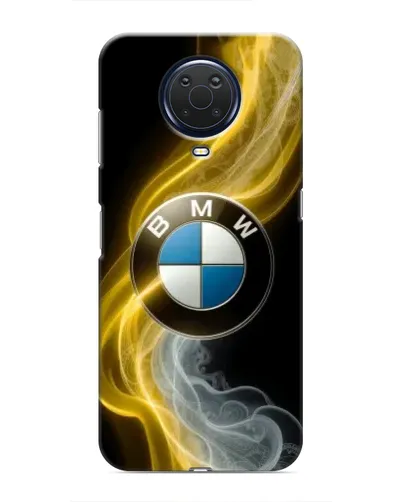 Чехол для Nokia G20 с картинкой «Золотистый дым BMW»