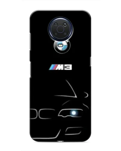 Чехол для Nokia G20 с картинкой «Минималистичный принт BMW M3»