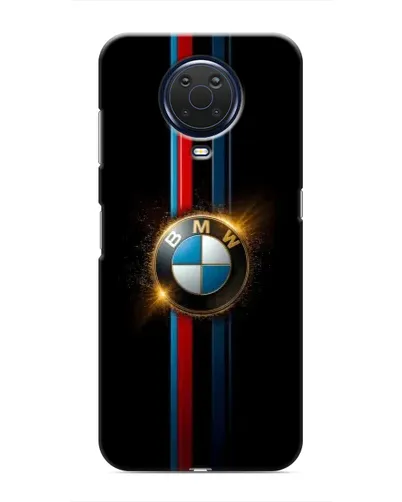 Чехол для Nokia G20 с картинкой «BMW M-Power неон»