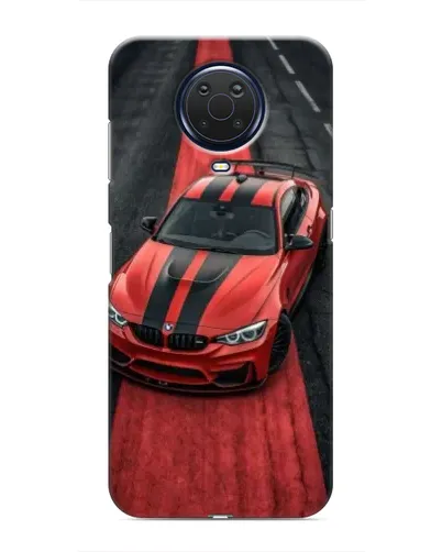 Чехол для Nokia G20 с картинкой «BMW на красной дорожке»