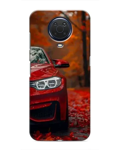 Чехол для Nokia G20 с картинкой «Осенняя BMW M4»