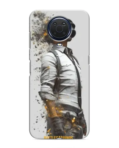 Чехол для Nokia G20 с картинкой «PUBG — боец в пыли» Чехол для Nokia G20 с картинкой «PUBG — боец в пыли»