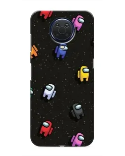 Чехол для Nokia G20 с картинкой «Космический паттерн Among Us» Чехол для Nokia G20 с картинкой «Космический паттерн Among Us»