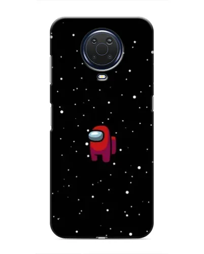 Чехол для Nokia G20 с картинкой «Красный Among Us»