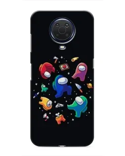 Чехол для Nokia G20 с картинкой «Among Us космос» Чехол для Nokia G20 с картинкой «Among Us космос»