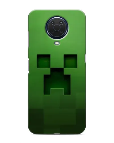 Чехол для Nokia G20 с картинкой «Крипер микро-дизайн»