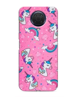 Чехол для Nokia G20 с картинкой «Unicorn паттерн розовый» Чехол для Nokia G20 с картинкой «Unicorn паттерн розовый»