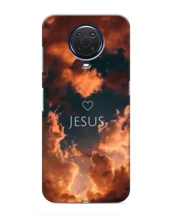 Чохол для Nokia G20 з картинкою «Сяйво Імені Jesus»