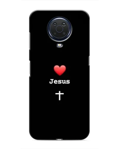 Чохол для Nokia G20 з картинкою «Серце - Jesus» Чохол для Nokia G20 з картинкою «Серце - Jesus»
