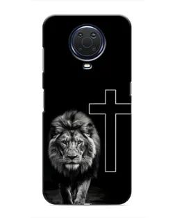 Чохол для Nokia G20 з картинкою «Лев та Хрест»