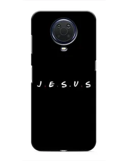 Чохол для Nokia G20 з картинкою «Крапки віри J.E.S.U.S.»