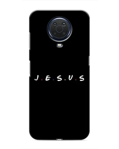 Чохол для Nokia G20 з картинкою «Крапки віри J.E.S.U.S.» Чохол для Nokia G20 з картинкою «Крапки віри J.E.S.U.S.»