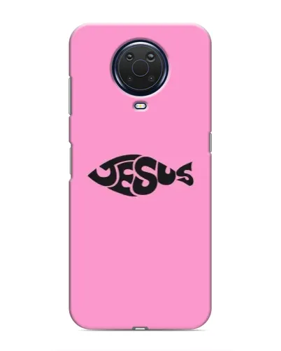 Чохол для Nokia G20 з картинкою «Рожевий символ Jesus» Чохол для Nokia G20 з картинкою «Рожевий символ Jesus»