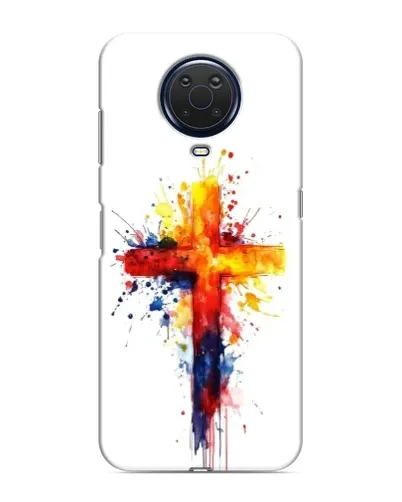 Чохол для Nokia G20 з картинкою «Акварельний хрест» Чохол для Nokia G20 з картинкою «Акварельний хрест»