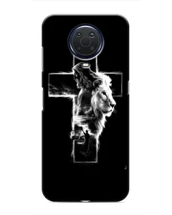 Чехол для Nokia G20 с картинкой «Сияющий крест Jesus»