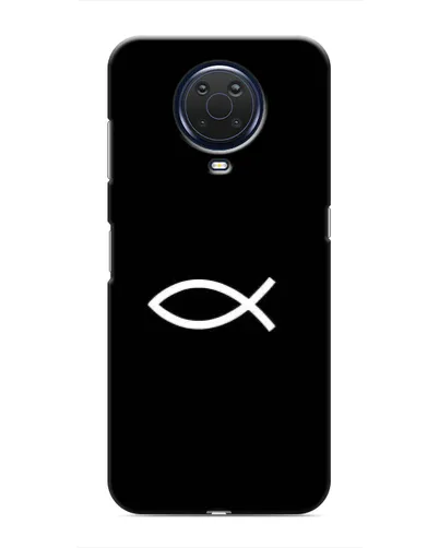 Чехол для Nokia G20 с картинкой «Символ рыбы Jesus» Чехол для Nokia G20 с картинкой «Символ рыбы Jesus»