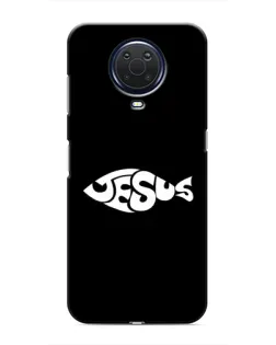 Чехол для Nokia G20 с картинкой «Рыба Jesus»