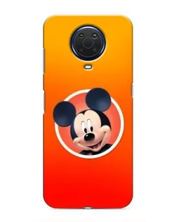 Чехол для Nokia G20 с картинкой «Mickey в круге»