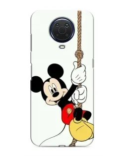 Чехол для Nokia G20 с картинкой «Mickey на канате» Чехол для Nokia G20 с картинкой «Mickey на канате»