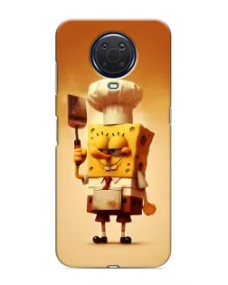 Чехол для Nokia G20 с картинкой «Губка Боб повар» Чехол для Nokia G20 с картинкой «Губка Боб повар»