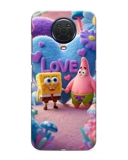 Чехол для Nokia G20 с картинкой «Губка Боб Патрик» Чехол для Nokia G20 с картинкой «Губка Боб Патрик»