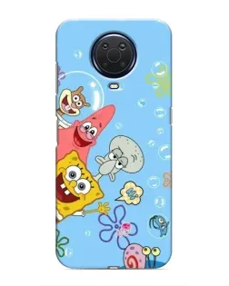Чехол для Nokia G20 с картинкой «Веселые пузырьки» Чехол для Nokia G20 с картинкой «Веселые пузырьки»