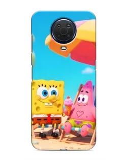 Чехол для Nokia G20 с картинкой «Отдых на пляже» Чехол для Nokia G20 с картинкой «Отдых на пляже»
