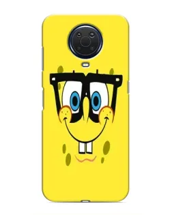 Чехол для Nokia G20 с картинкой «Минималистичный Спанч Боб» Чехол для Nokia G20 с картинкой «Минималистичный Спанч Боб»