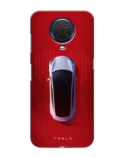 Чехол для Nokia G20 с картинкой «Tesla Top View»