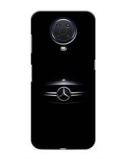 Чехол для Nokia G20 с картинкой «Mercedes — абстрактные линии»